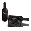 Faux Wine Bottle w/ Wine Tool Set